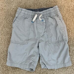 Gap Kids Gray Cotton Pull Up Shorts, 5T